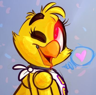 Hi y'all! It's everyone's favorite chick, Chica the Chicken! Come shake your tailfeathers, and let's eat!