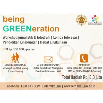 Greeneration FKT UGM