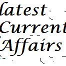 Current Affairs