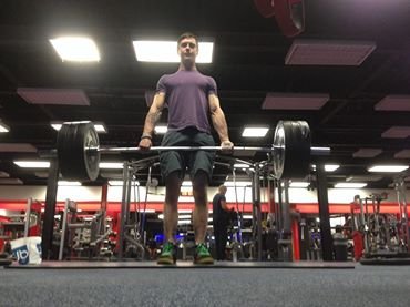 In the gym getting it done like a beast.    #fitfam #RepsTillDeath #followback.                  That Strength Life Doe.