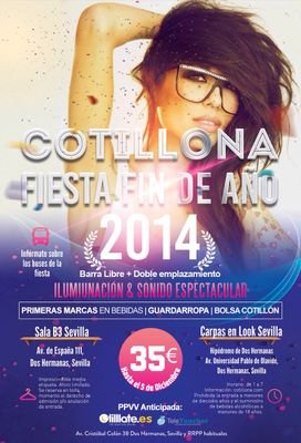 Vuelve la mejor fiesta de fin de año más fuerte que nunca Cotillona, ¿te lo vas a perder? - Venta de entradas 677141277