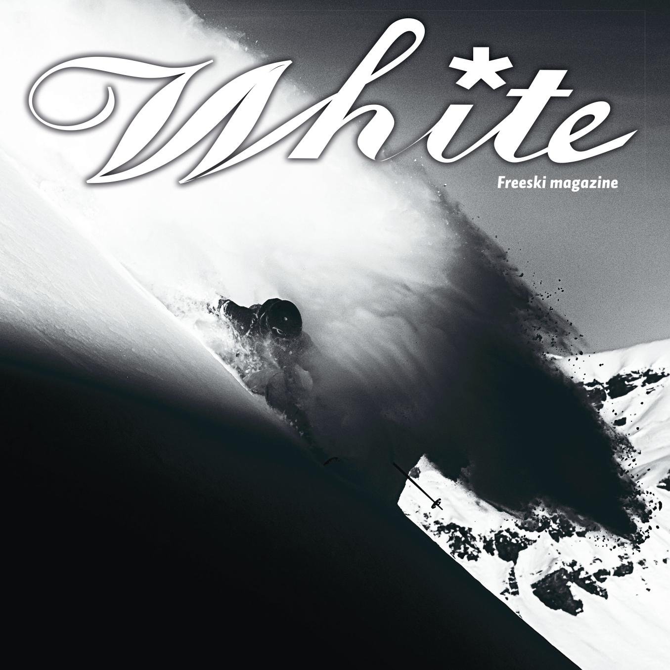 White freeski magazine