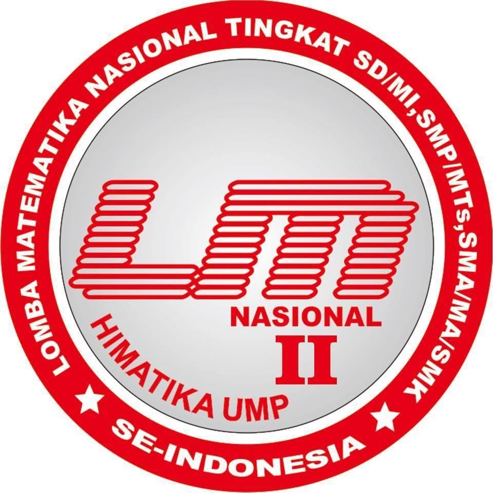 Himpunan Mahasiswa Matematika Fakultas Keguruan dan Ilmu Pendidikan Universitas Muhammadiyah Purwokerto. Lomba Matematika Nasional SD,SMP,SMA dan sederajat.