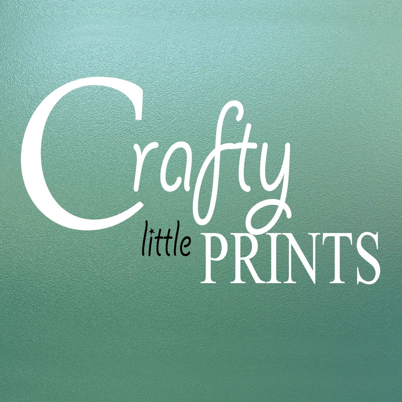 My shop - Crafty Little Prints -  handmakes bespoke and unique personalised wall art, perfect for every special occasion.