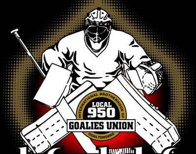 We make shirts for Goalies by Goalies. Shirts currently being sold on Ebay. Website coming soon. DM us or email Greg@Goaliesunion950.com