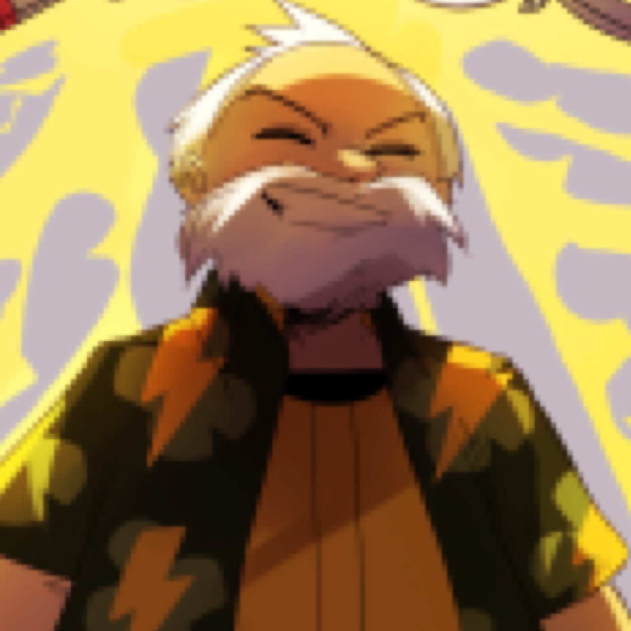 The cheerfully electrifying man!