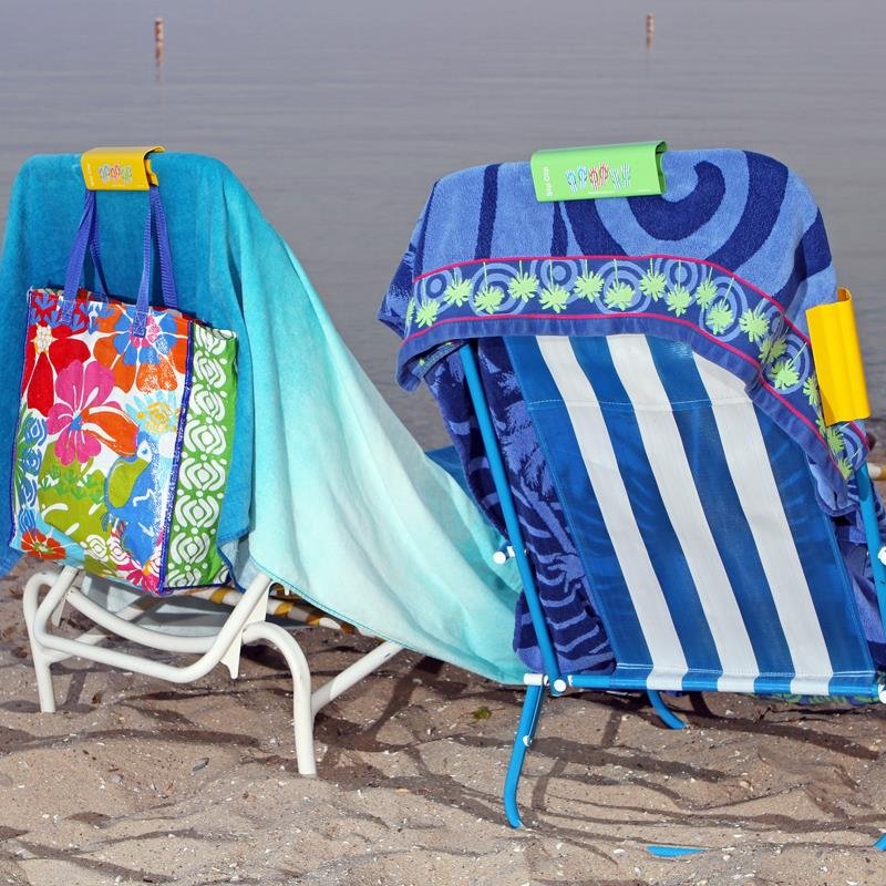 The Perfect Beach Towel Holder for pools, beaches, boats, and more. Get yours today.
