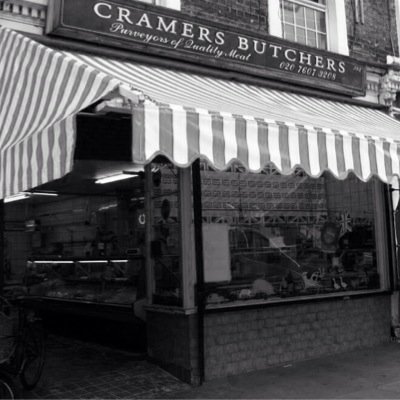 ButcherCramer's profile picture. Cramer's Butcher's york way, islington N7 9LW stablished 1920 Purveyors of top quality meat. follow us on facebook and instagram
Open Tuesday-Saturday 6am-5pm