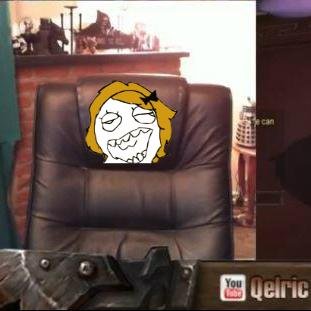 I'm the chair the famous Qelric sits on.