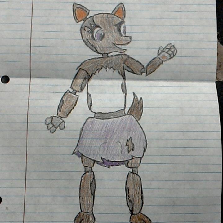 #Female #FNaF #Engaged to @moowolfieaj #Shy h-hi.. p-please don't hurt me.. (was a castaway until rescured by Foxy) #OC #Sister @FNAF_RoxyWolf