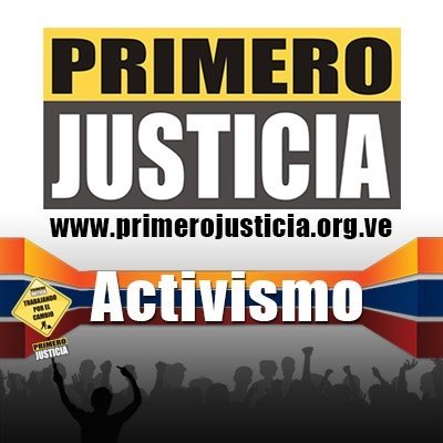 Cuenta Oficial de la Coordinación Regional de Activismo Primero Justicia Cojedes