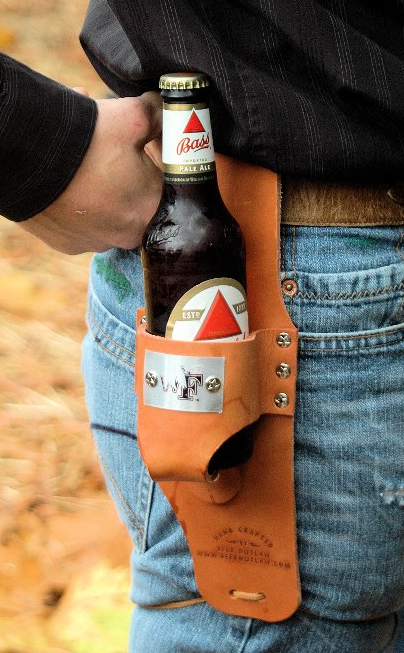 BeerOutlaw's profile picture. Custom Beer Holsters