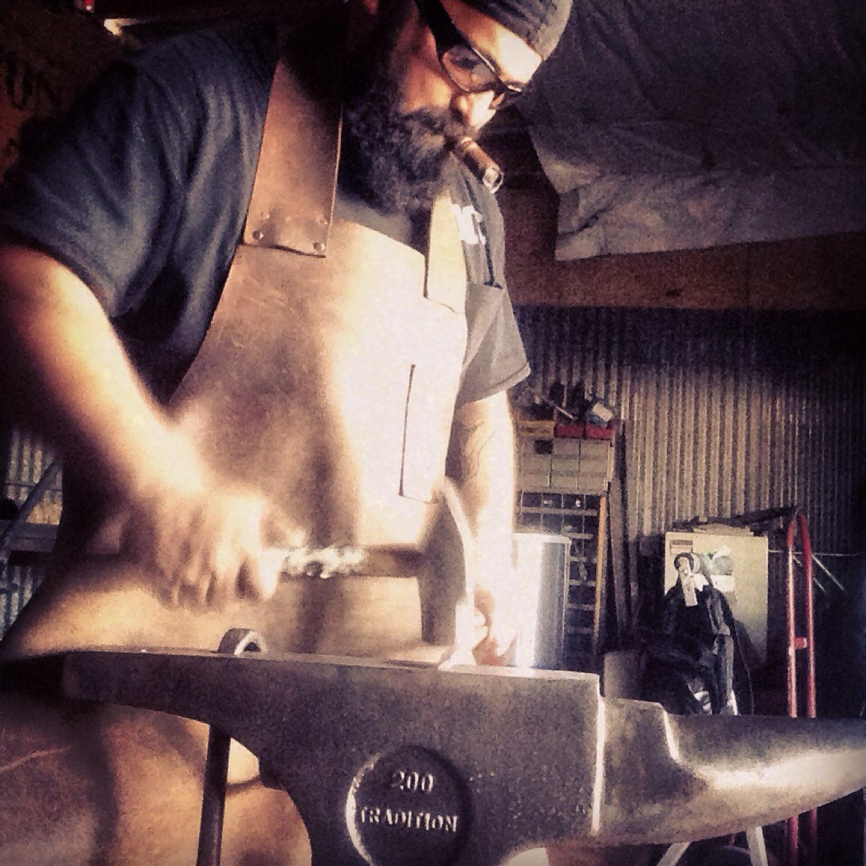 cmarguello72's profile picture. metal artist blacksmith beginner.