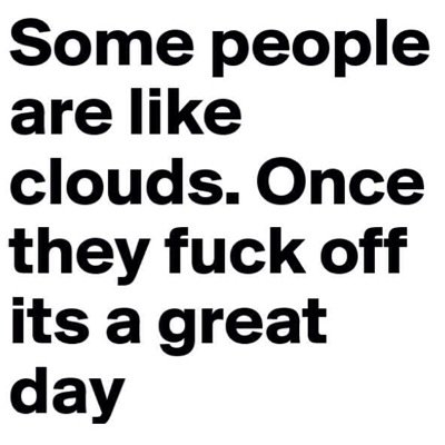 Shit I think but can't say aloud...til now
