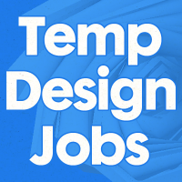 Temp Design Jobs!(@tempdesignjobs) 's Twitter Profile Photo
