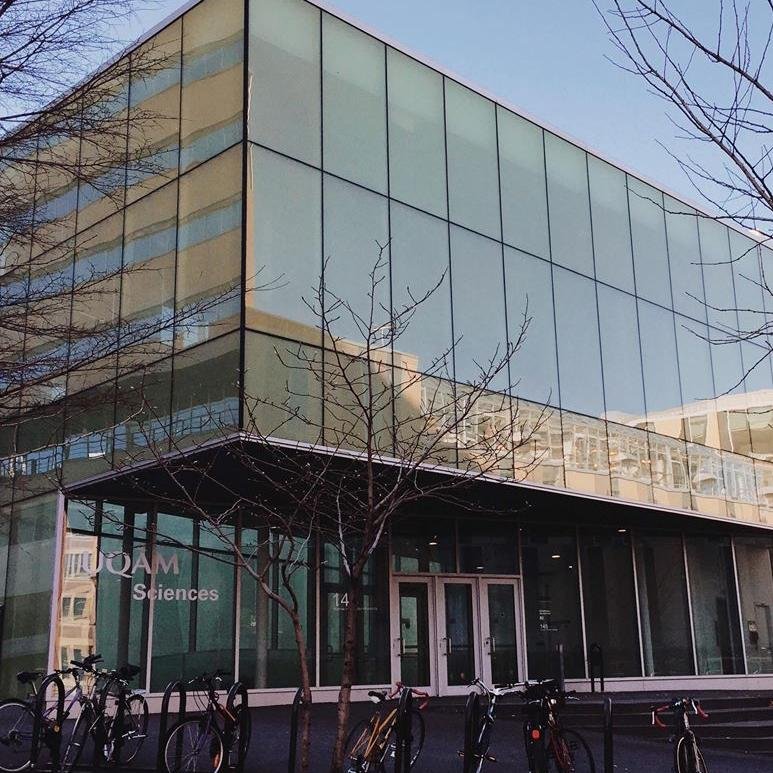 Bibliothèque des sciences de l'UQAM.