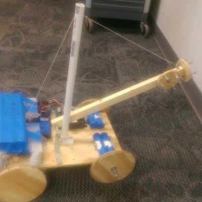 The first place BEST robot at the Falcon BEST Robotics Competition.
