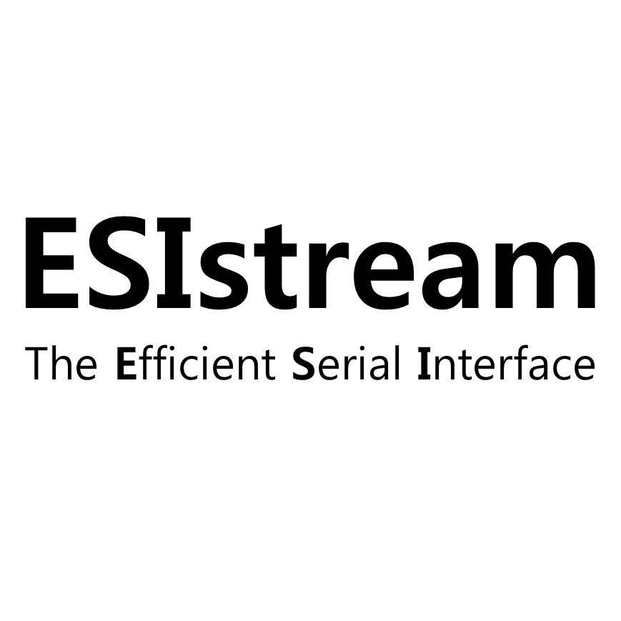 #ESIstream is the Open and Efficient Serial Interface, when just serialising is not enough, when effective data rate needs to be optimised.
