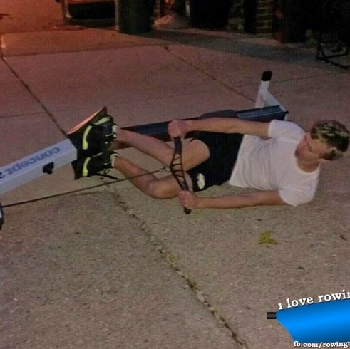 a college coxswain who goes hard at the bars and in the boat