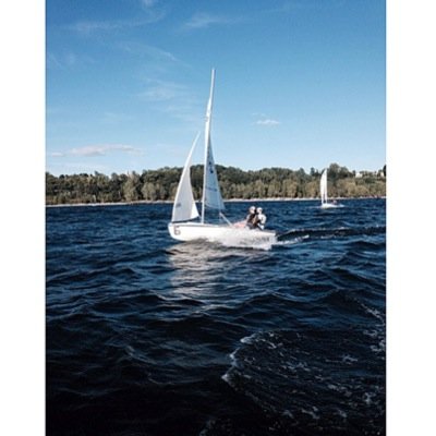 always fun on the water