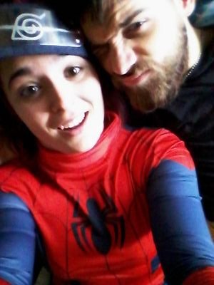 I live in a fantasy world and i love my bearded fella❤