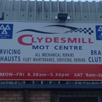 clydesmill mot centre 01416410003