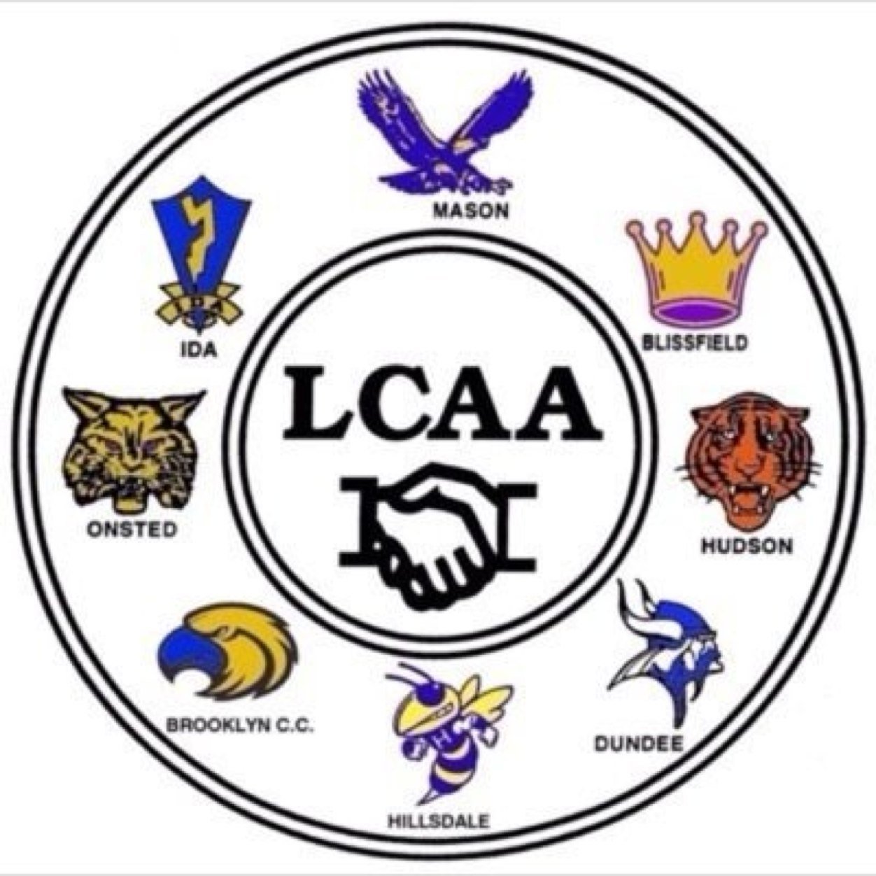 Ida. Hillsdale. Erie Mason. Blissfield. Hudson. Onsted. Columbia Central. Dundee.
DM and name the school you're from.