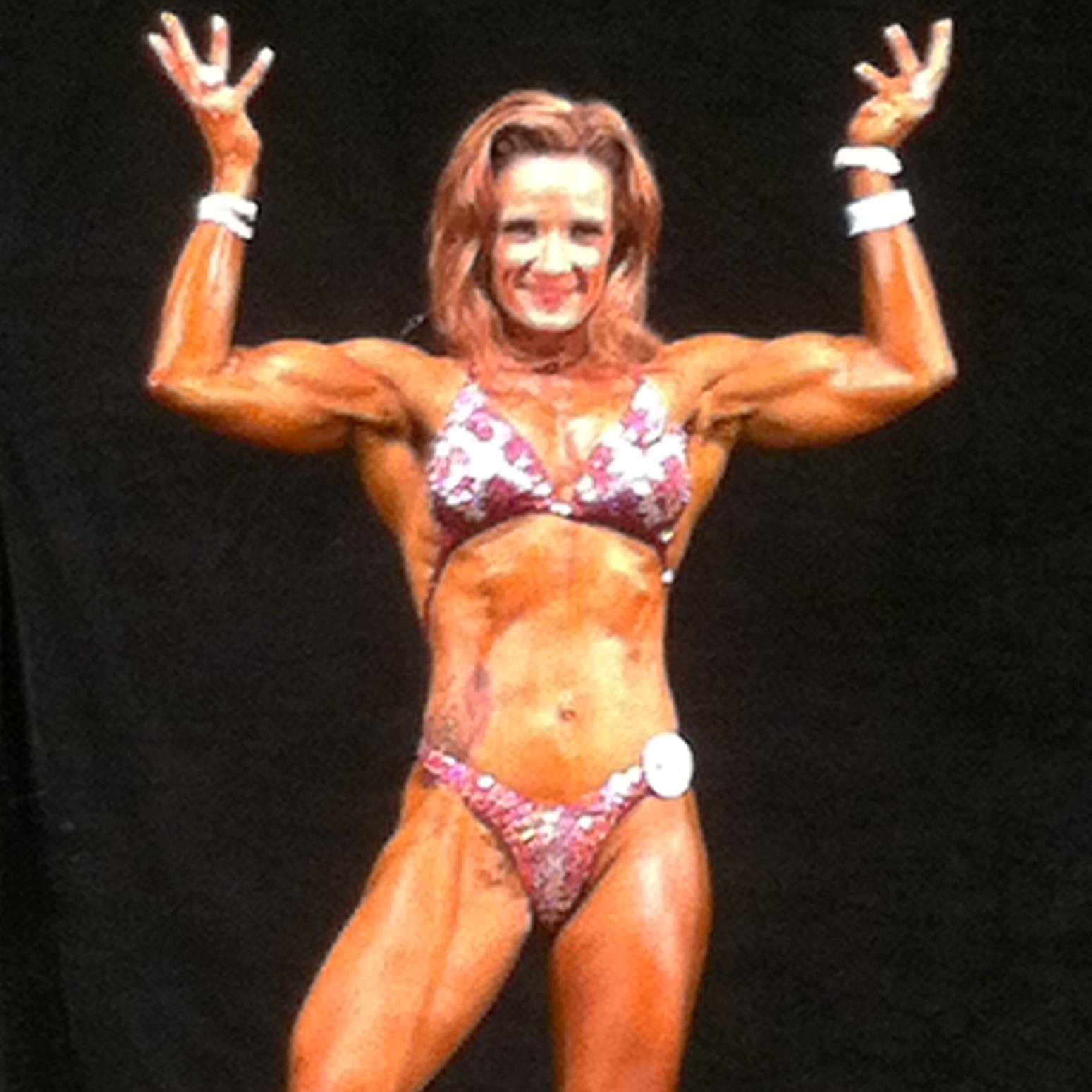 NPC Women's Physique Competitor