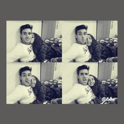Cada dia mas enamorado desde el cinco de agosto de mi idiota. La sonrisa es mia y ella el unico motivo. Siempre.
