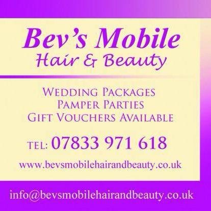 Bev's Mobile Hair & Beauty is celebrating 14 years in business on the 1st Dec 2018