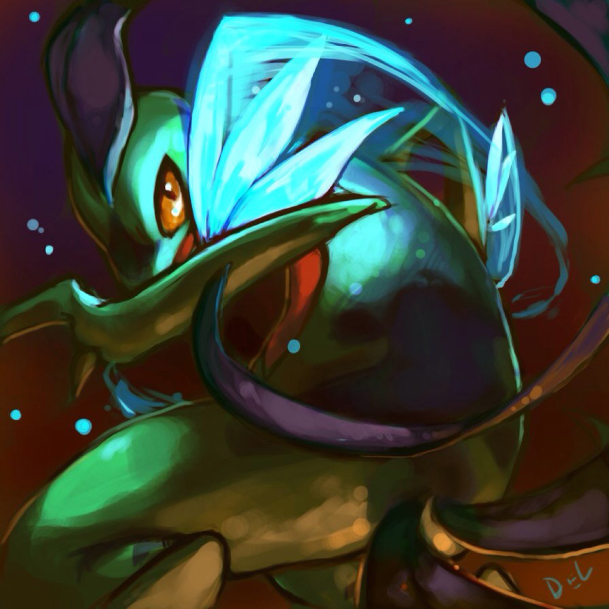 Grovyle is a wanted criminal through out the entire region for stealing the precious Time Gears, threatening to stop the flow of time... Or so we think.