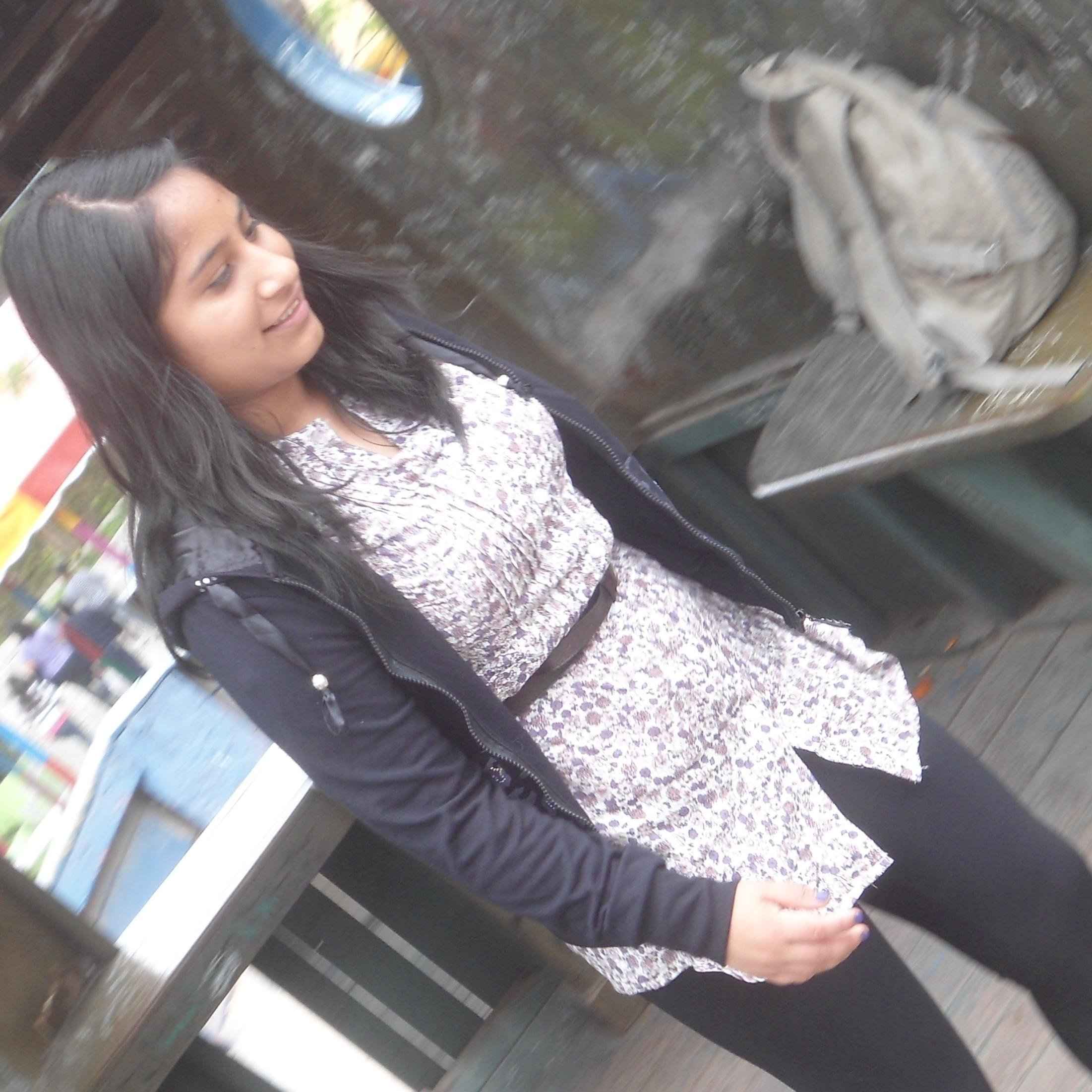 soy una chica muy alegre.