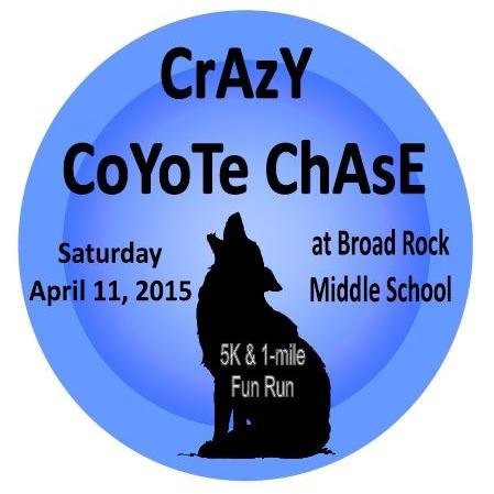 The BRMS Crazy Coyote Chase is an annual 5K run & 1-mile fun run/walk held at BRMS. Full of fun, awards and community support, it's a great day for all. :)