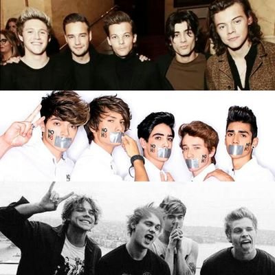 Basically 1D, CD9 & 5SOS are my life.❤❤❤❤❤❤