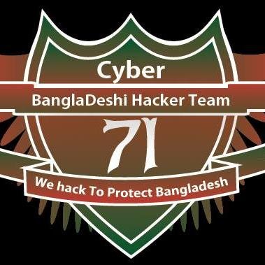 Official Twitter ID of most popular bangladeshi security expert and hacker group CyBER-71