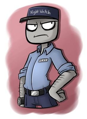 I'm Mike.. the security guard at freddy fazbears #Love: @BonnieBunny0 #RP2 #Single