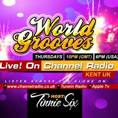 offical World Grooves Show Accounts ...the hottest entertainment show on radio... Across the Globe . hosted by @ChannelRadioLTD' s @TinnieSix