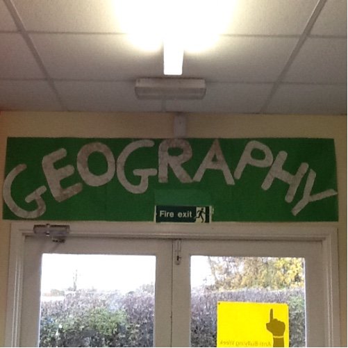 Geography department at an outstanding school in Coventry. Looking to share resources and ideas, promote geography and inspire pupils.