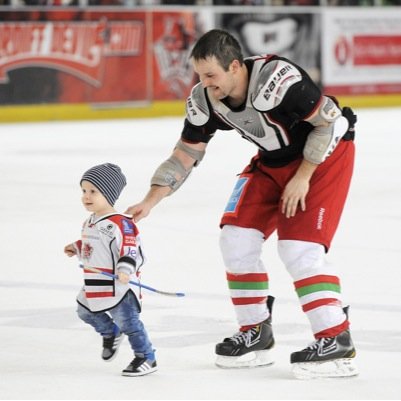 father, husband, hockey player for the cardiff devils
