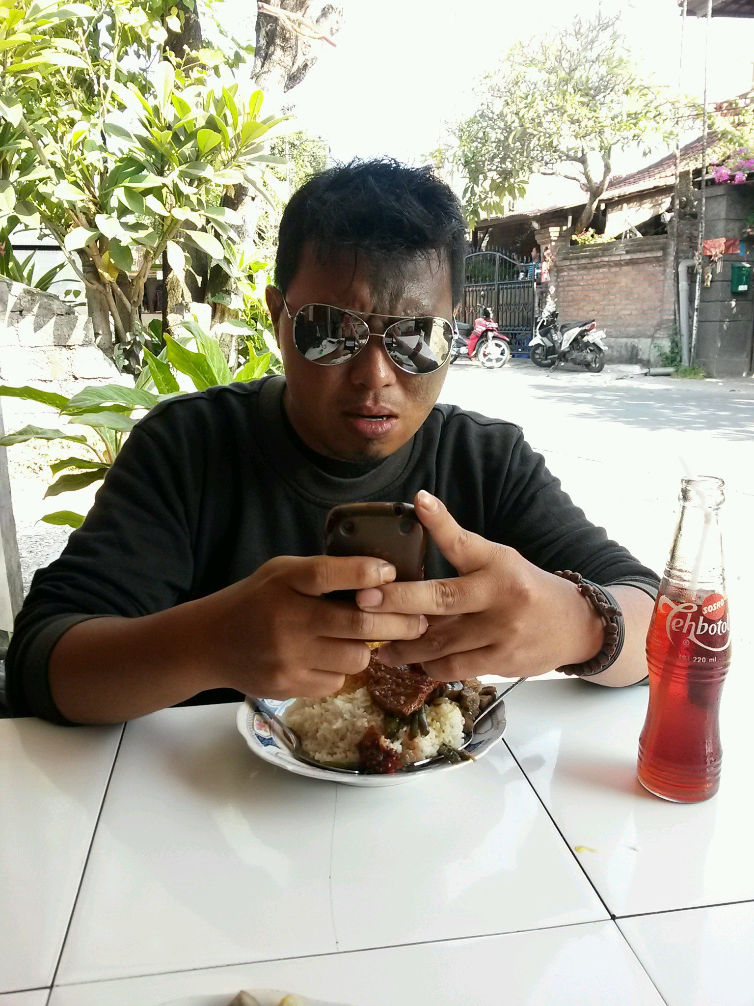 a backpacker in the world