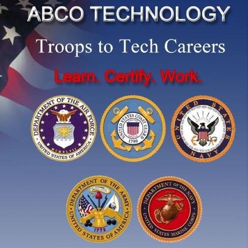ABCOTECHVETS's profile picture. ABCO Technology is a computer training academy that offers programs for veterans. Our programs will empower students to prepare for certifications/employment.