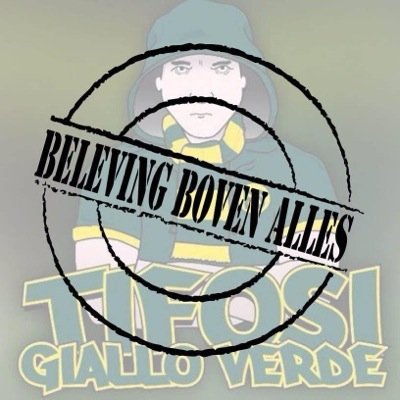 Officiële twitter account van de sfeergroep van Fortuna Sittard: Tifosi Giallo Verde.