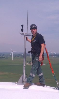traveling around building wind turbine farms