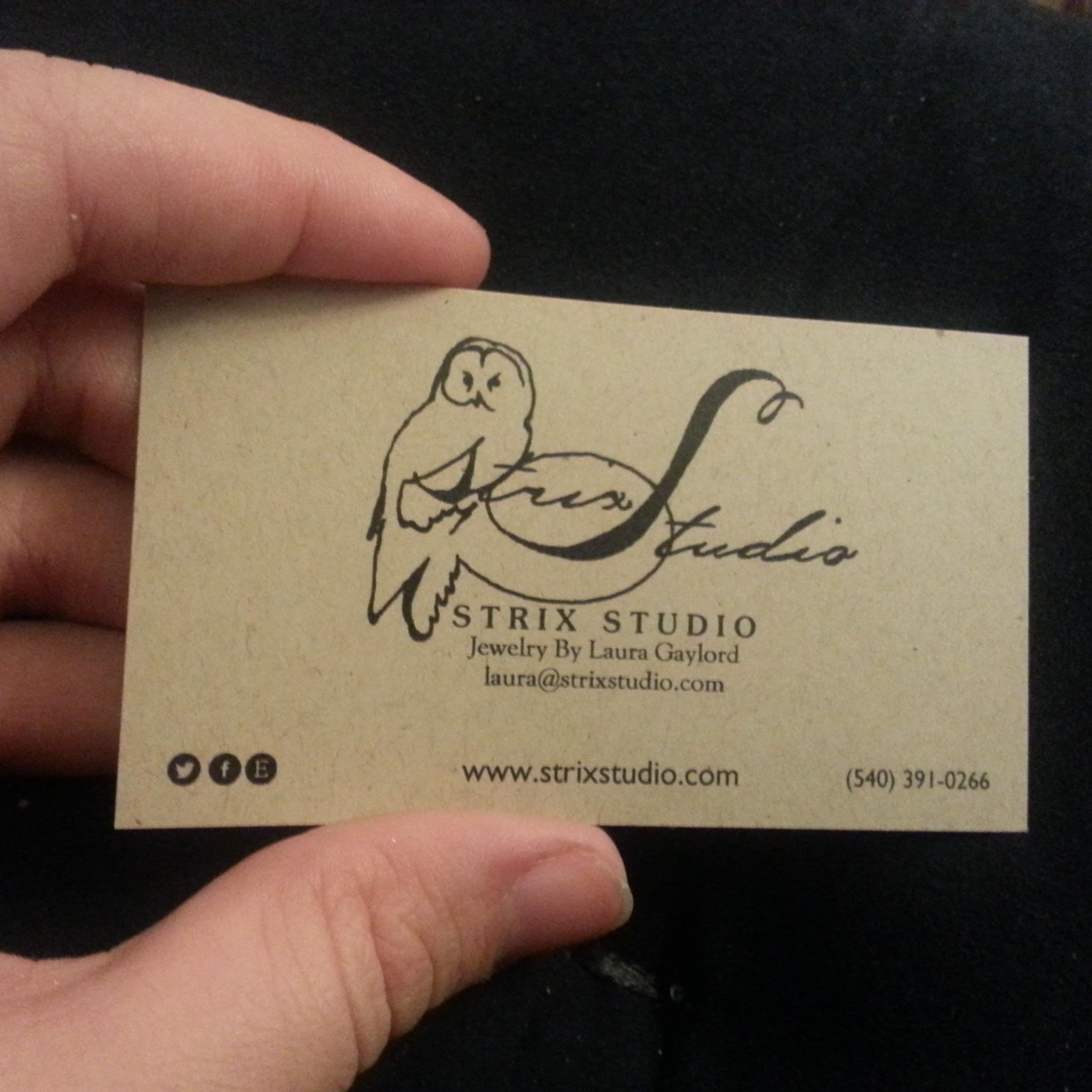 StrixStudio's profile picture. New up and coming Jewelry Studio. Pictures and more will be up soon.