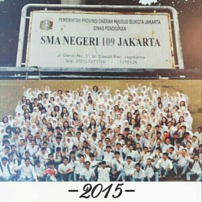 GARDU2015's profile picture. Official Twitter Account of SMAN 109 Jakarta angkatan 2015