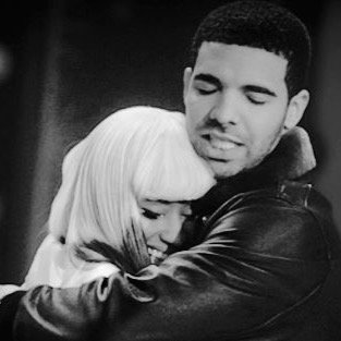 FC pros fãs de Drake e Nicki e sonham em ver os dois juntos. (FC for fans of Drake and Nicki and dream to see the two together)