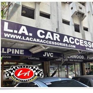 L.A. Car Accessories is the Biggest Car Accessories Store in the Metro with its main branch in Makati and sub branch in Paranaque. Car Tint, Car Audio etc