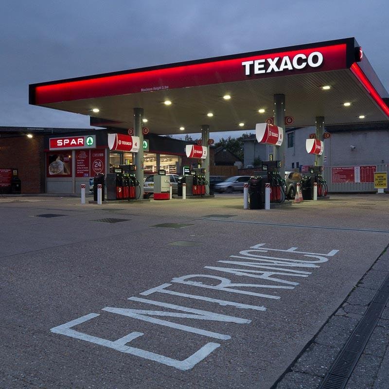 Services Offered: Texaco Quality Fuel, Jet Wash, Air Tower and Car Vacuum, Costa Coffee, 24 hr Off Licence, Free Wi-Fi, Paypoint, National Lottery.