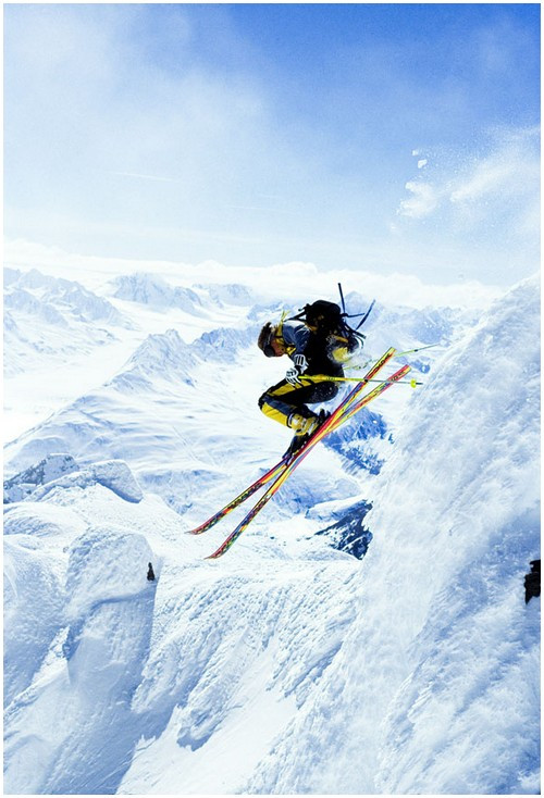all about extreme skiing places around the world.