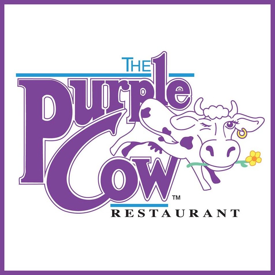 The Purple Cow Restaurants are known for gourmet burgers, hand-dipped shakes, diner specialties and a fun 50's vibe.